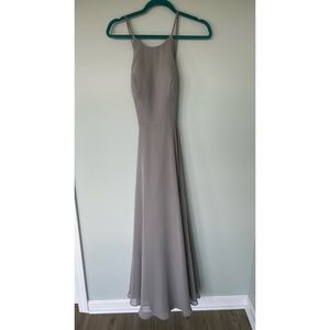 Grey Formal Dress Size 6